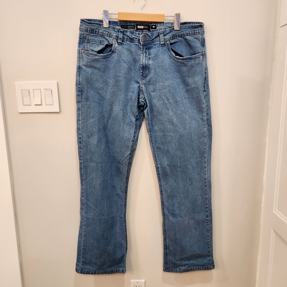 Barbell Apparel Other - Vintage Barbell Apparel Jeans Mens 36x32 Blue Bootcut Athletic Fit Medium Wash